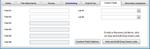new custom fields